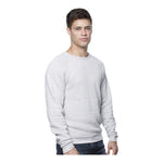 Royal Apparel Unisex Triblend Fleece Raglan Crewneck Sweatshirt – Style 25059 Made in USA