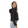 Royal Apparel Women's Fashion Fleece Crop Hoodie – Style 3118 Made in USA