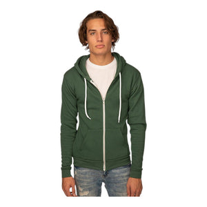 Royal Apparel Unisex Fashion Fleece Zip Hoodie – Style 3150 Made in USA - 