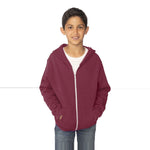Royal Apparel Youth Fashion Fleece Zip Hoodie – Style 3222 Made in USA