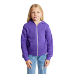 Royal Apparel Youth Fashion Fleece Zip Hoodie – Style 3222 Made in USA