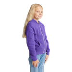 Royal Apparel Youth Fashion Fleece Zip Hoodie – Style 3222 Made in USA