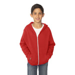 Royal Apparel Youth Fashion Fleece Zip Hoodie – Style 3222 Made in USA