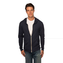 Royal Apparel Unisex Eco Triblend Jersey Full-Zip Hoodie – Style 32550 Made in USA - 
