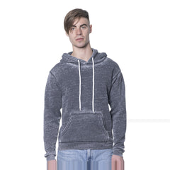Royal Apparel 3355BO Unisex Burnout Fleece Pullover Hoodie Made in USA - 
