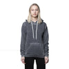 Royal Apparel 3355BO Unisex Burnout Fleece Pullover Hoodie Made in USA