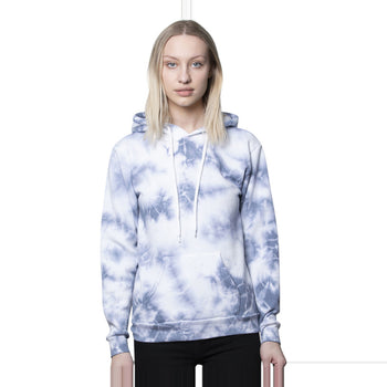 Royal Apparel Unisex Cloud Tie-Dye Pullover Hoodie – Style 3555CTD Made in USA