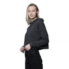Royal Apparel 37008 Women's Eco Triblend Fleece Cropped Hoodie Made in USA