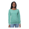 Royal Apparel Women's Eco Triblend Fleece Raglan with Pouch Pocket – Style 37120 Made in USA