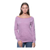 Royal Apparel Women's Eco Triblend Fleece Raglan with Pouch Pocket – Style 37120 Made in USA