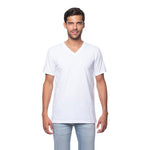 Royal Apparel Unisex Organic Short Sleeve V-Neck T-Shirt – Style 5055ORG Made in USA