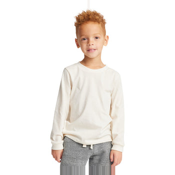 Royal Apparel Toddler Organic Long Sleeve Crew T-Shirt – Style 5062ORG Made in USA