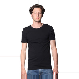 Royal Apparel Unisex Organic Short Sleeve Pocket T-Shirt – Style 5117ORG Made in USA - 