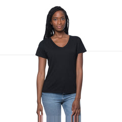 Royal Apparel 55117 Weekend Boxy V-Neck Tee Made in USA - 
