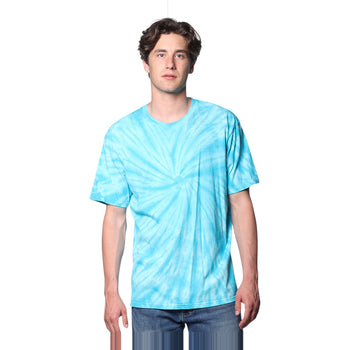 Royal Apparel Unisex Organic Spiral Tie-Dye T-Shirt – Style 5551OSP Made in USA