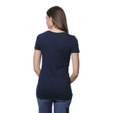 Royal Apparel Women's Viscose Hemp & Organic Cotton V-Neck T-Shirt – Style 64030 Made in USA