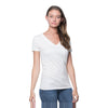 Royal Apparel Women's Viscose Hemp & Organic Cotton V-Neck T-Shirt – Style 64030 Made in USA