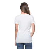 Royal Apparel Women's Viscose Hemp & Organic Cotton V-Neck T-Shirt – Style 64030 Made in USA