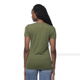 Royal Apparel Women's Viscose Hemp & Organic Cotton V-Neck T-Shirt – Style 64030 Made in USA