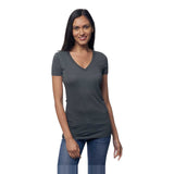 Royal Apparel Women's Viscose Hemp & Organic Cotton V-Neck T-Shirt – Style 64030 Made in USA