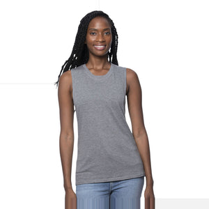 Royal Apparel Women's Viscose Bamboo & Organic Cotton Muscle Tank – Style 73126 Made in USA - 