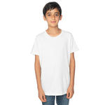 Royal Apparel 95121 Youth Organic Cotton & RPET Short Sleeve Tee Made in USA