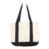 Royal Apparel Organic Cotton Large Two-Tone Tote – Style C1072ORG Made in USA