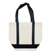 Royal Apparel Organic Cotton Large Two-Tone Tote – Style C1072ORG Made in USA