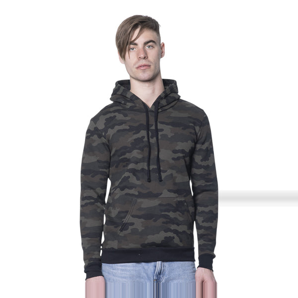 Royal Apparel Unisex Camo Fleece Pullover Hoodie – Style 3515CMO Made in USA