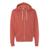 Independent Trading Co AFX90UNZ Unisex Lightweight Full-Zip Hooded Sweatshirt