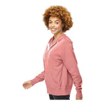 Independent Trading Co AFX90UNZ Unisex Lightweight Full-Zip Hooded Sweatshirt