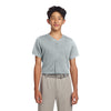 Sport-Tek YST220 Youth PosiCharge Tough Mesh Full-Button Jersey