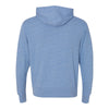 Independent Trading Co PRM90HTZ Unisex Heathered French Terry Full-Zip Hooded Sweatshirt
