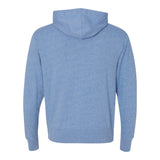 Independent Trading Co PRM90HTZ Unisex Heathered French Terry Full-Zip Hooded Sweatshirt