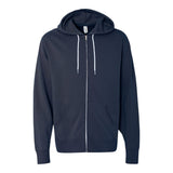 Independent Trading Co AFX90UNZ Unisex Lightweight Full-Zip Hooded Sweatshirt