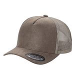 Unbranded Suede 5 Panel Trucker Hat