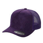 Unbranded Suede 5 Panel Trucker Hat