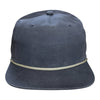 Blank Rope Hats Waxed Canvas Cap