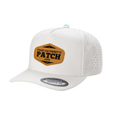 Custom Patch Unbranded 5 Panel Perforated Laser Mesh Hat Waterproof Cap