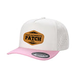 Custom Patch Unbranded 5 Panel Perforated Laser Mesh Hat Waterproof Cap