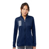 Adidas A483 Women's 3-Stripes Double Knit Full-Zip Jacket