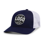 Custom Embroidered Pacific Headwear P114 Low-Pro Trucker Cap - Flat Embroidery