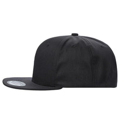 Unbranded Snapback Hat, Blank Flat Bill Cap - 