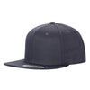 Unbranded Snapback Hat, Blank Flat Bill Cap