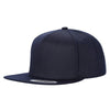 Unbranded Snapback Hat, Blank Flat Bill Cap