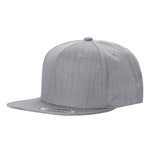 Unbranded Snapback Hat, Blank Flat Bill Cap