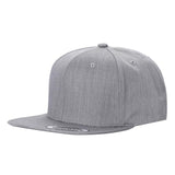Unbranded Snapback Hat, Blank Flat Bill Cap