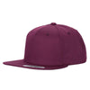 Unbranded Snapback Hat, Blank Flat Bill Cap