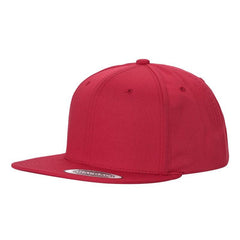 Unbranded Snapback Hat, Blank Flat Bill Cap - 