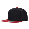 Unbranded Snapback Hat, Blank Flat Bill Cap